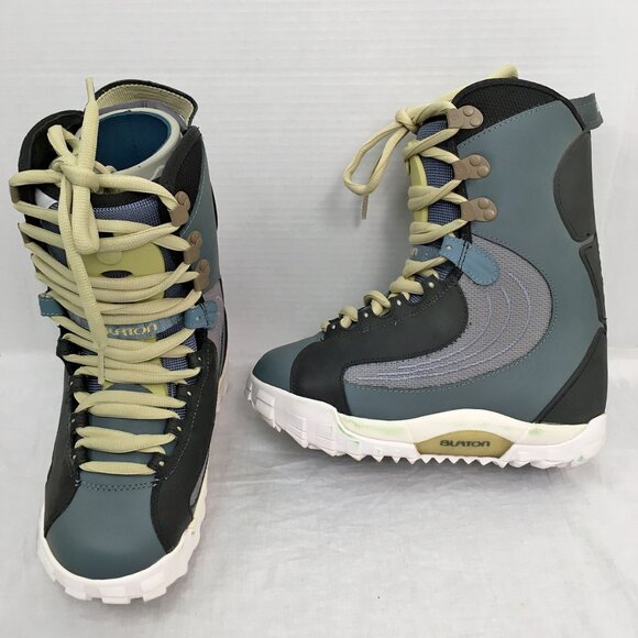 New $279 Burton Ruler Snowboard Boots! 4 5 6 7  Grayish Blue  Traditional Lace - Picture 1 of 2